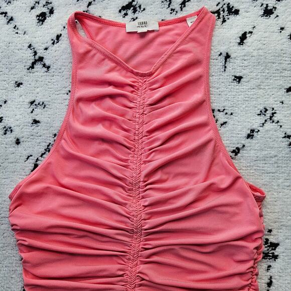 A.L.C Adley Top in Rose Pink Size XS Ruched - Picture 9 of 11